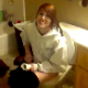 A guy video-records his girlfriend after she finishes taking a shit on the toilet. She is quite annoyed and tells him to go away. No pooping sounds. Why do girls always deny that they are shitting when on camera?